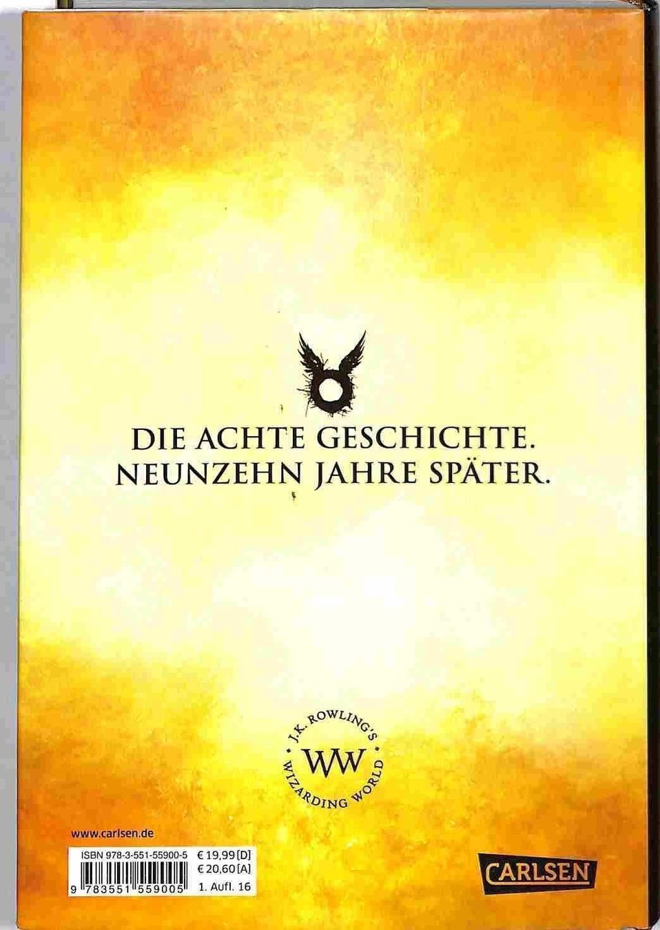 Bücher: Harry Potter und das verwunschene Kind – Gebraucht aus Chur von mojobox 1
