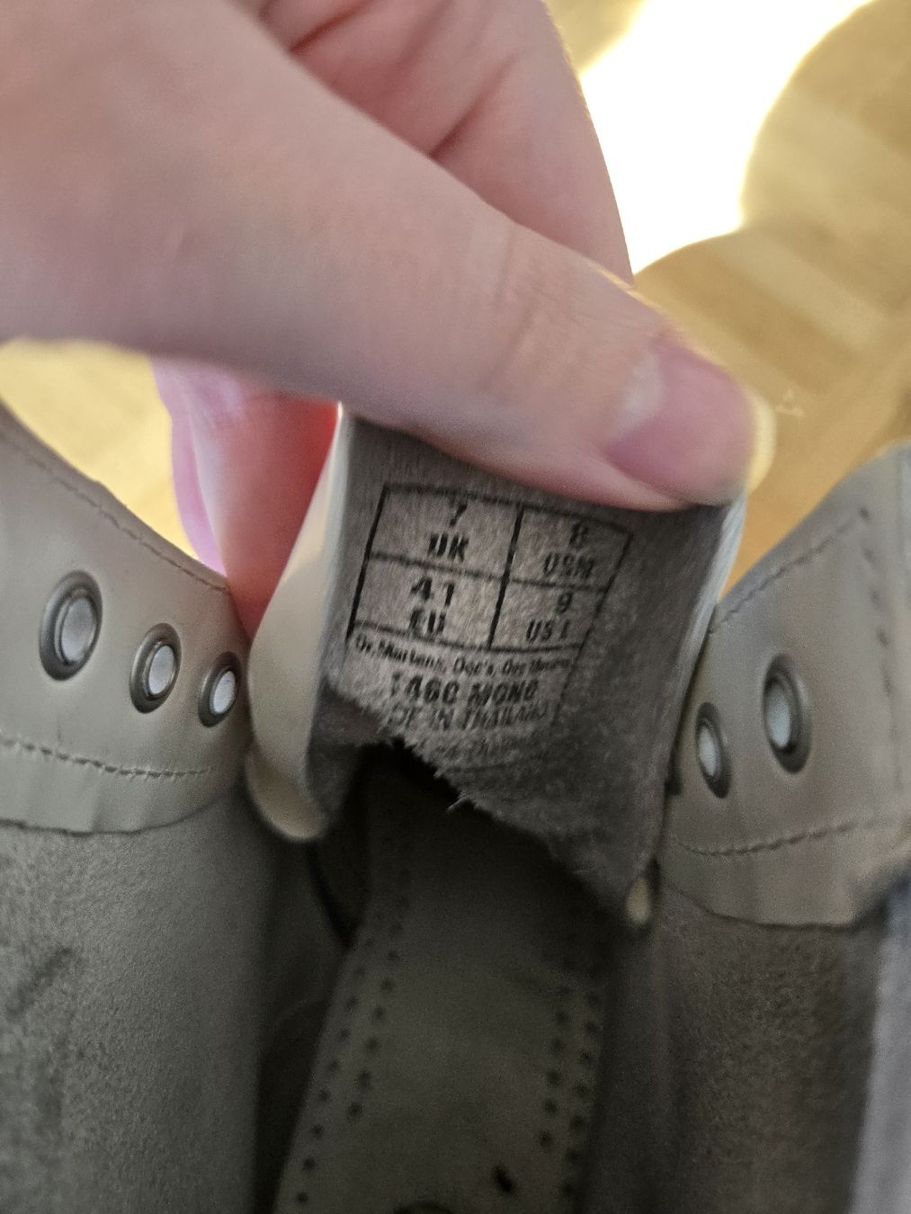 Dr. Martens Scarpe da uomo: Doc Martens mono white pointure 41 – Usato da Carouge GE venduto da lilysfc 3