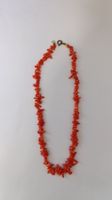Collier Vintage en Corail Rouge Naturel!