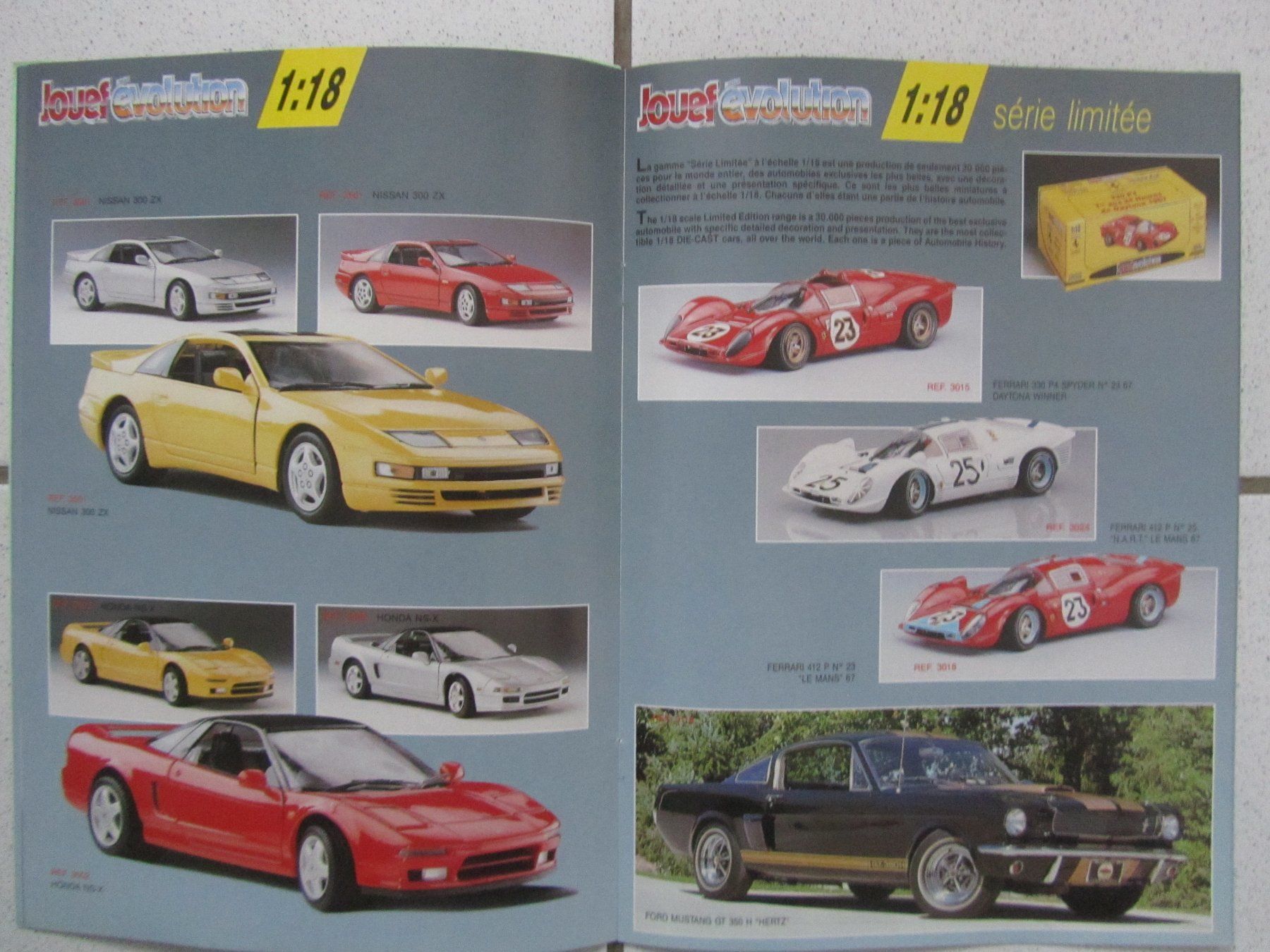 Modellini d'auto: Jouef évolution, Automodell-Katalog 1994 – Usato da Weiningen ZH venduto da dietsch57 2