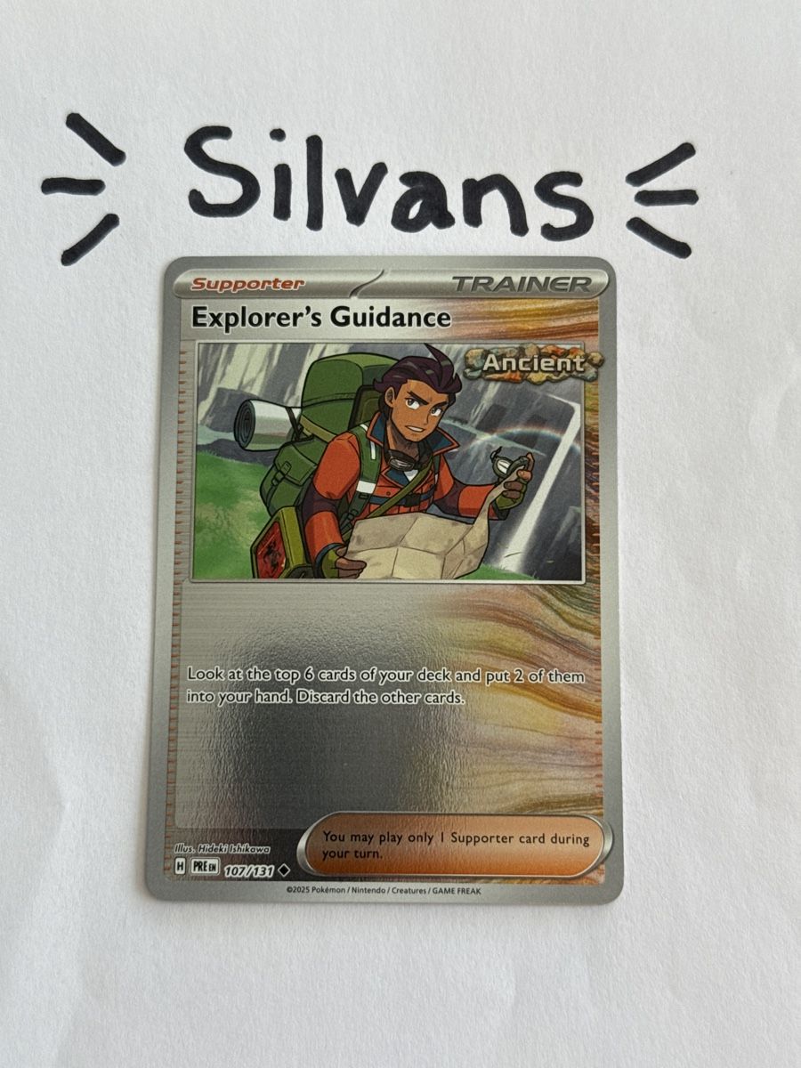 Pokémon Cartes à collectionner: Explorer‘s Guidance Reverse Holo Prismatic Evolutions EN – Neuf (Voir description) à Wil SG par Silvans