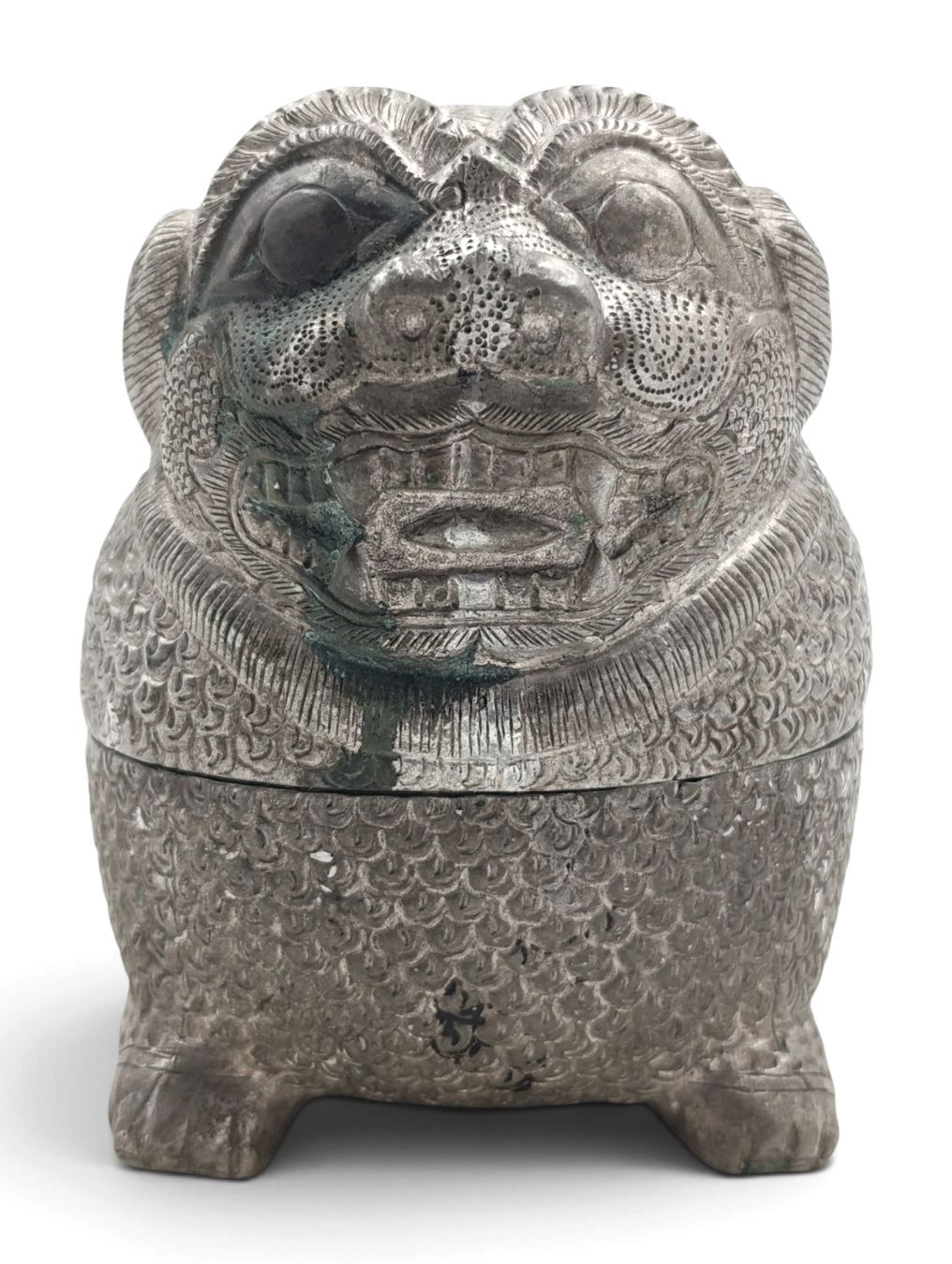 Sculture & Statue: Antikes Wächterlöwe Gefäss  – Usato da Hochfelden venduto da Historium 2