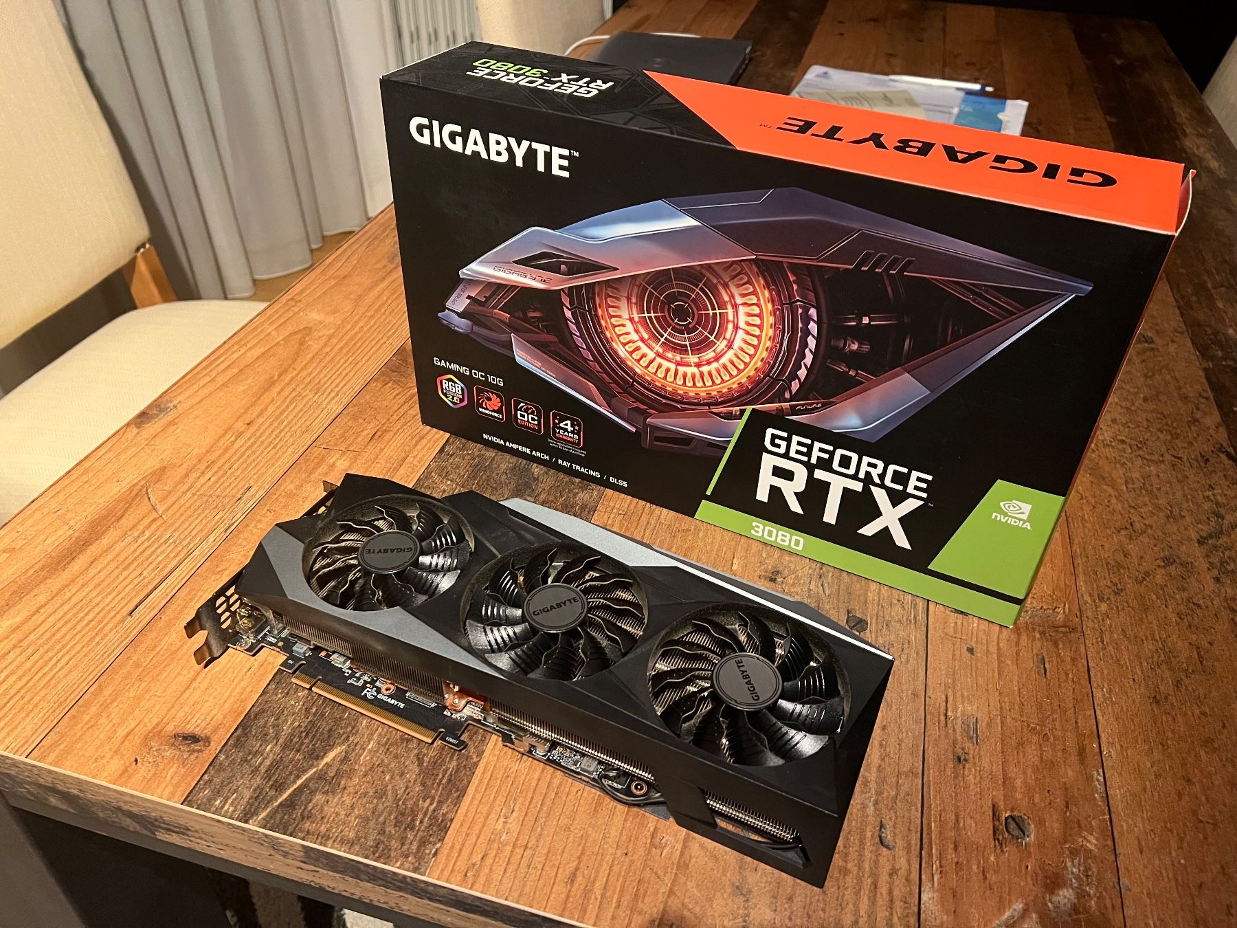 Gigabyte Grafikkarten: RTX 3080 OC Gigabyte – Gebraucht aus Zürich von Muri1 5