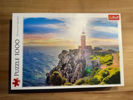 Puzzle 1000 Teile "Leuchtturm"