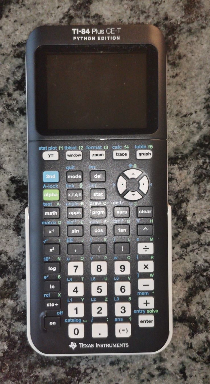 Texas Instruments Sonstiger Schulbedarf: Taschenrechner Texas Instrument TI-84 Plus CE-T Python Editi – Neu (gemäss Beschreibung) aus Mühlethurnen von  2
