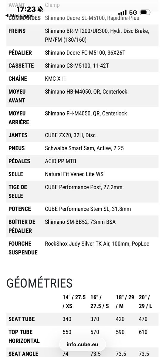 Velos: Vélo All Moutain taille S – Neu (gemäss Beschreibung) aus Corgémont von AudeS01 4