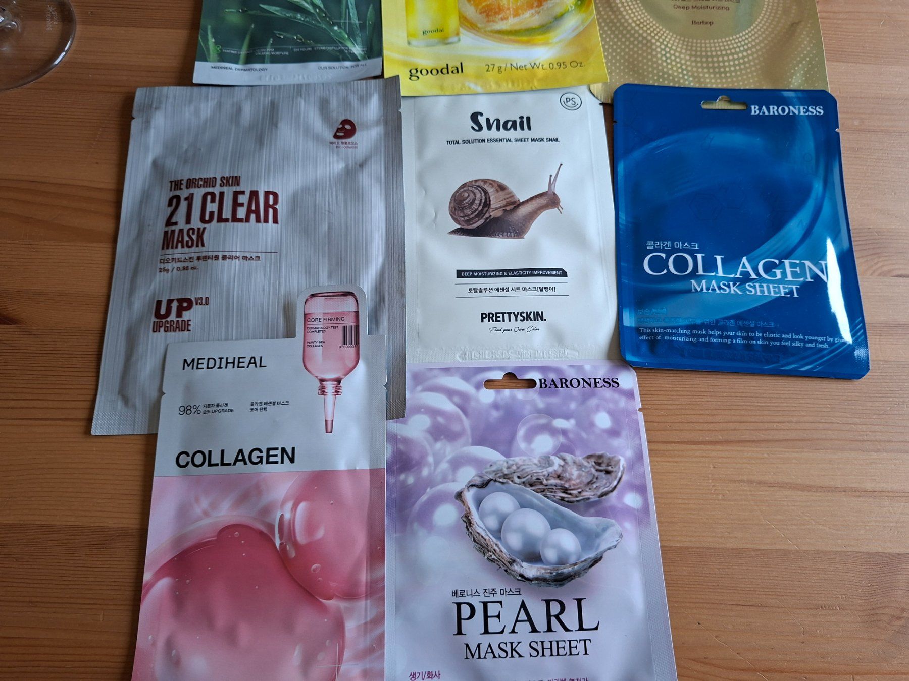 Masques: Set 8 maschere viso dalla korea – Neuf avec emballage d'origine à Lamone par pau_7nk2 7