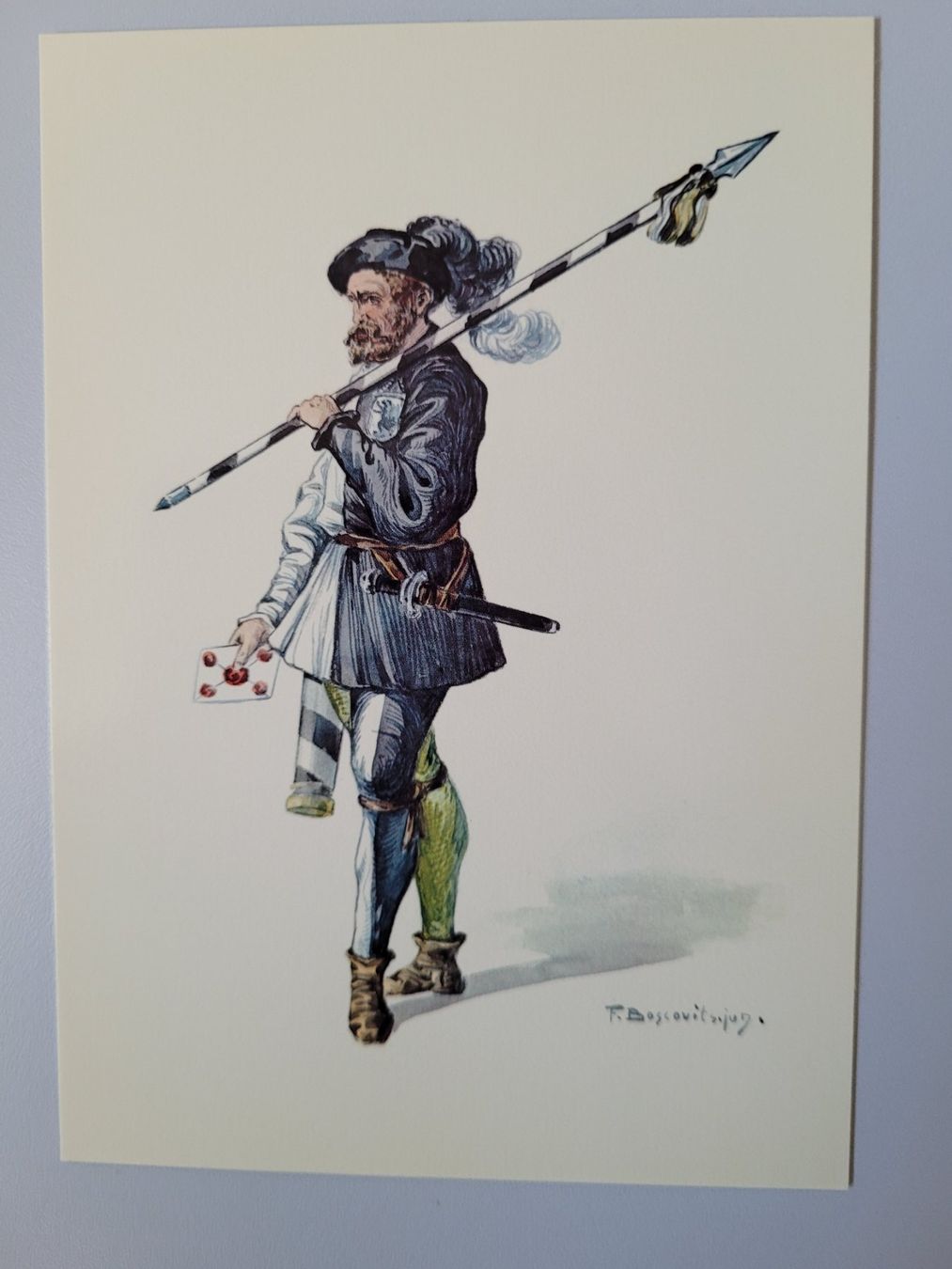 Cartoline postali: 13 Postkarten "Die Standesläufer der 13 Alten Orte" – Nuovo e nell'imballaggio originale da Bertschikon Gossau venduto da KEO2 8