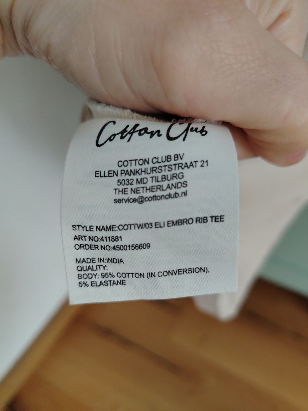 Tops: Ripptop von Cotton Club – Neu und originalverpackt aus Schönenbuch von sop_n7zd 4