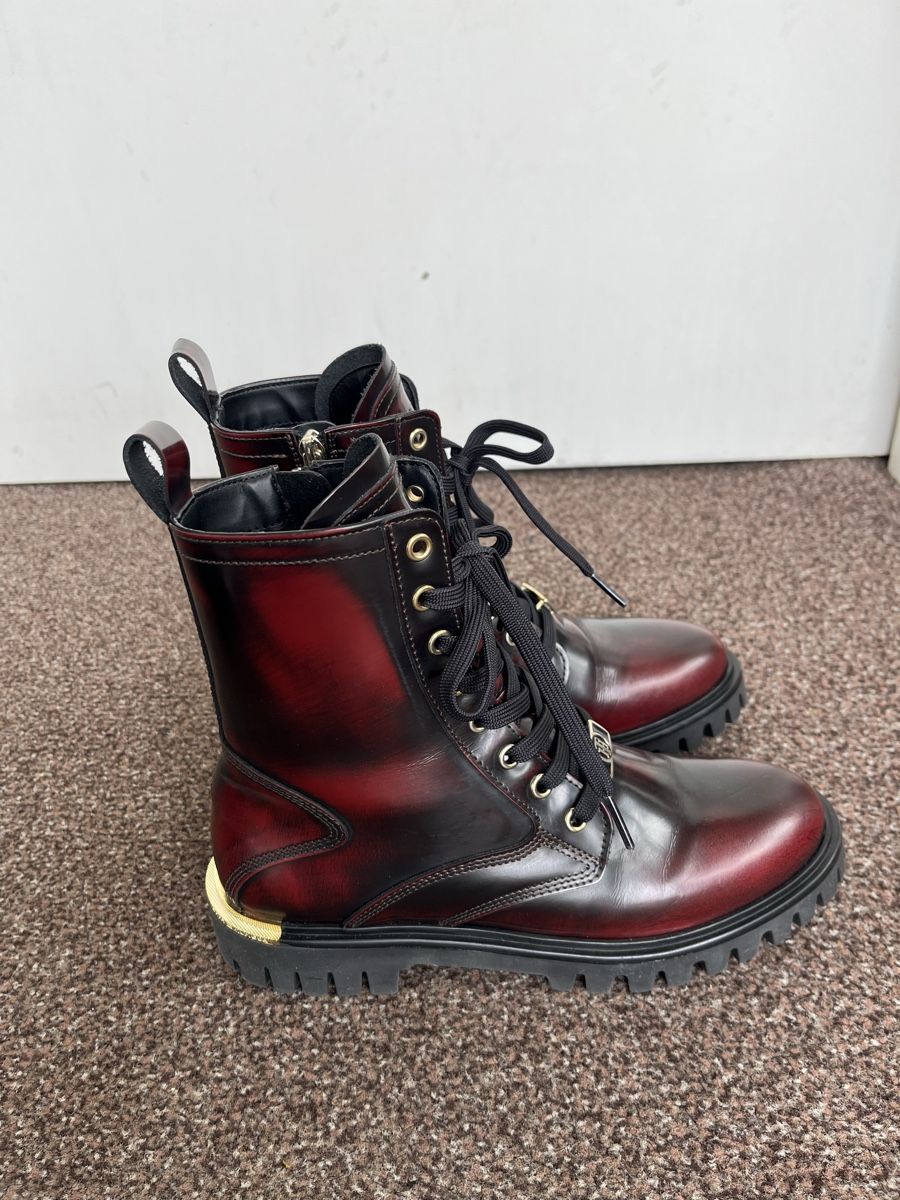 Tommy Hilfiger Damenschuhe: Polished Leather Boot Tommy Hilfiger Gr. 37 – Neu (gemäss Beschreibung) aus Unterägeri von Thomasli 2