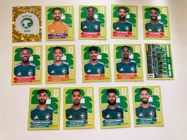 Panini FIFA World Cup 2026 / Team Saudi-Arabien 14 Stk