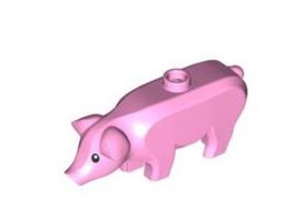 LEGO Tiere Schwein