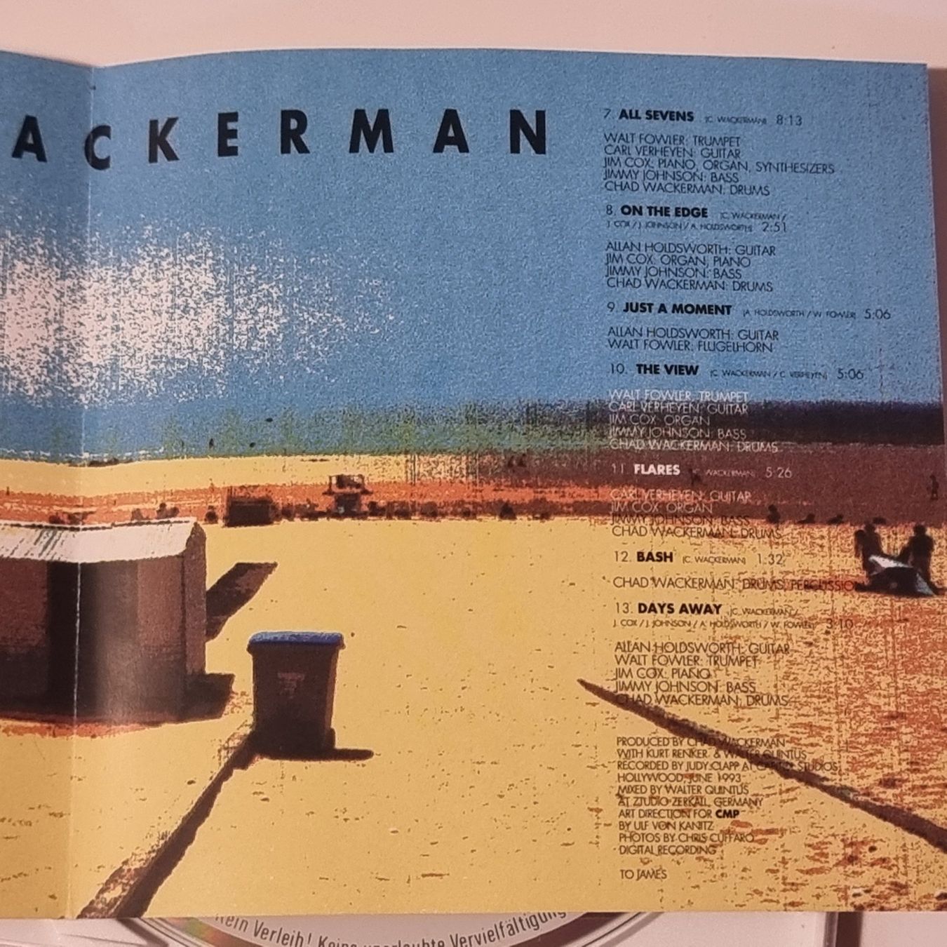 CD: Chad Wackerman - The View, CD mit Allan Holdsworth – Usato da Villigen venduto da Tschachtlan 5