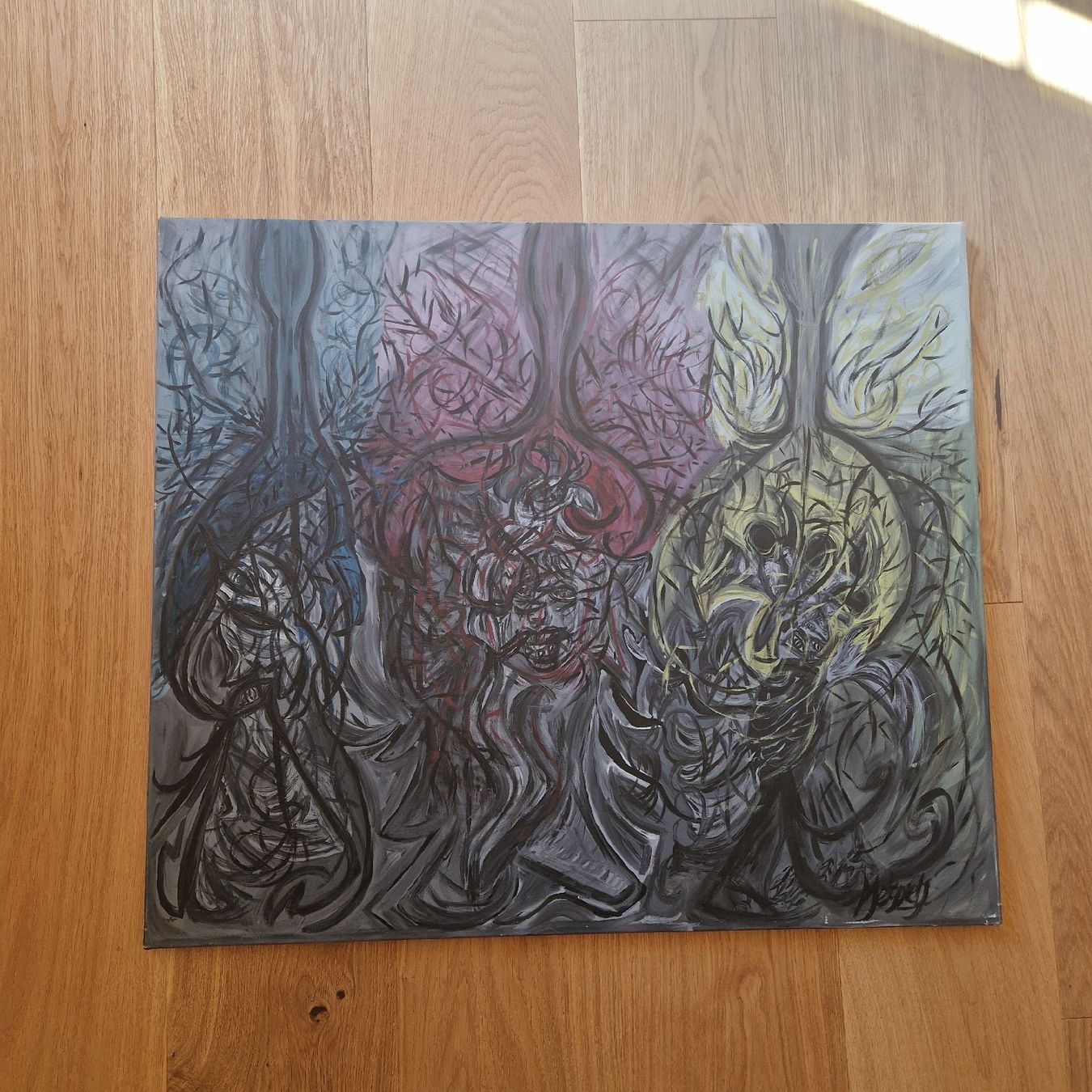 Foto & Immagini: Acrylbild, Original,  " Versklavung" – Nuovo (secondo la descrizione) da Kaltacker venduto da ume_9qsb 1