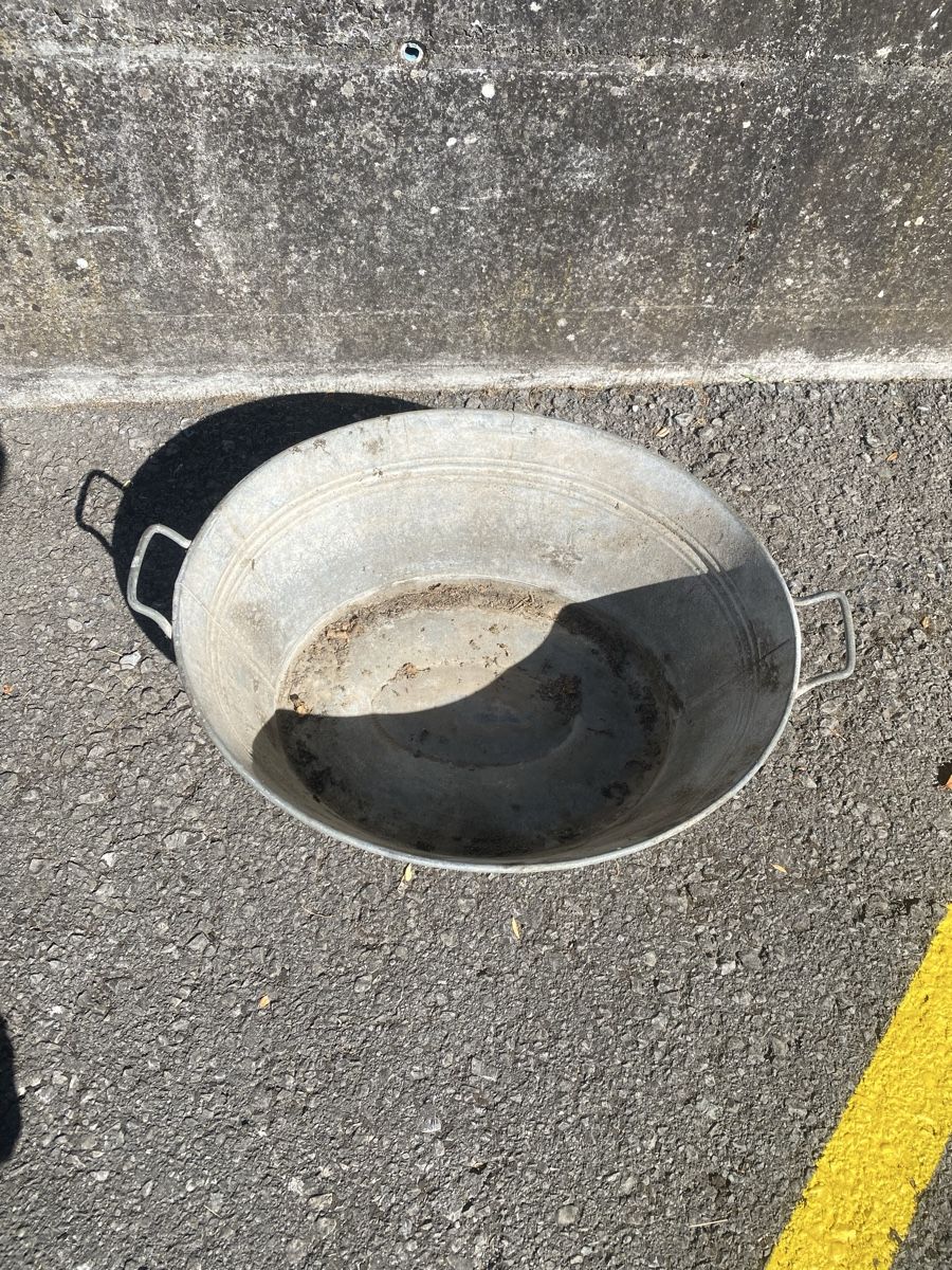Autres décorations pour le jardin: Zinkwanne - Waschzuber 72 Liter – D'occasion à Zug par Atelier-Reduit 2