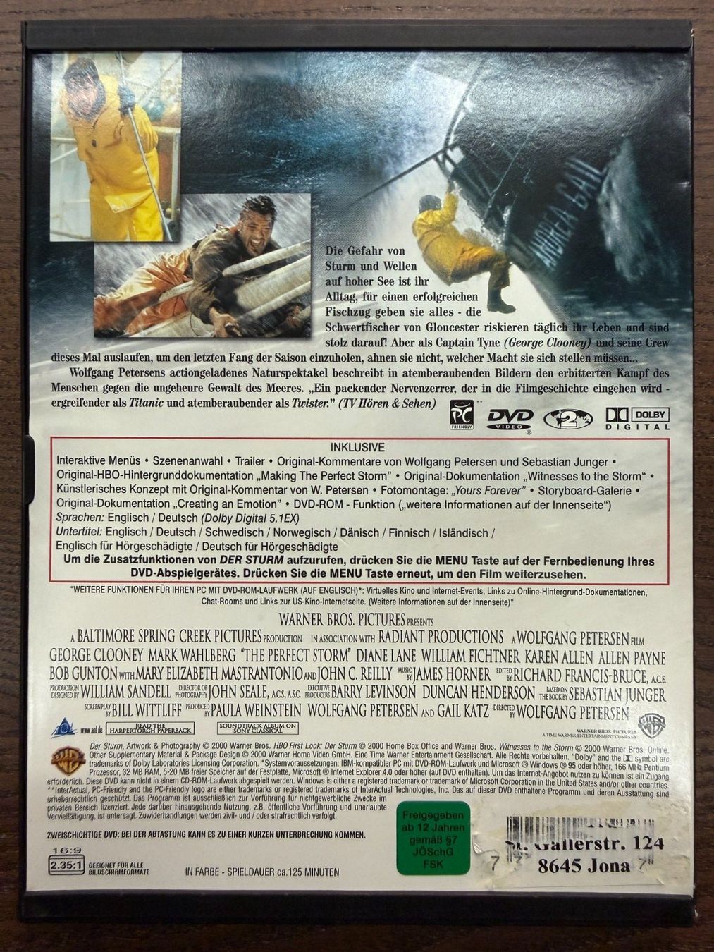 Tutti i DVDs: Der Sturm – Usato da Zürich venduto da FilmFreunde 1