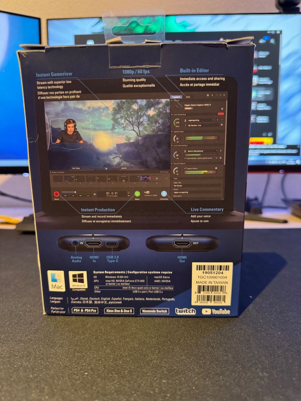 Elgato Aufnahmegeräte: Elgato Capture Card HD60 S – Neu (gemäss Beschreibung) aus Anglikon von  1