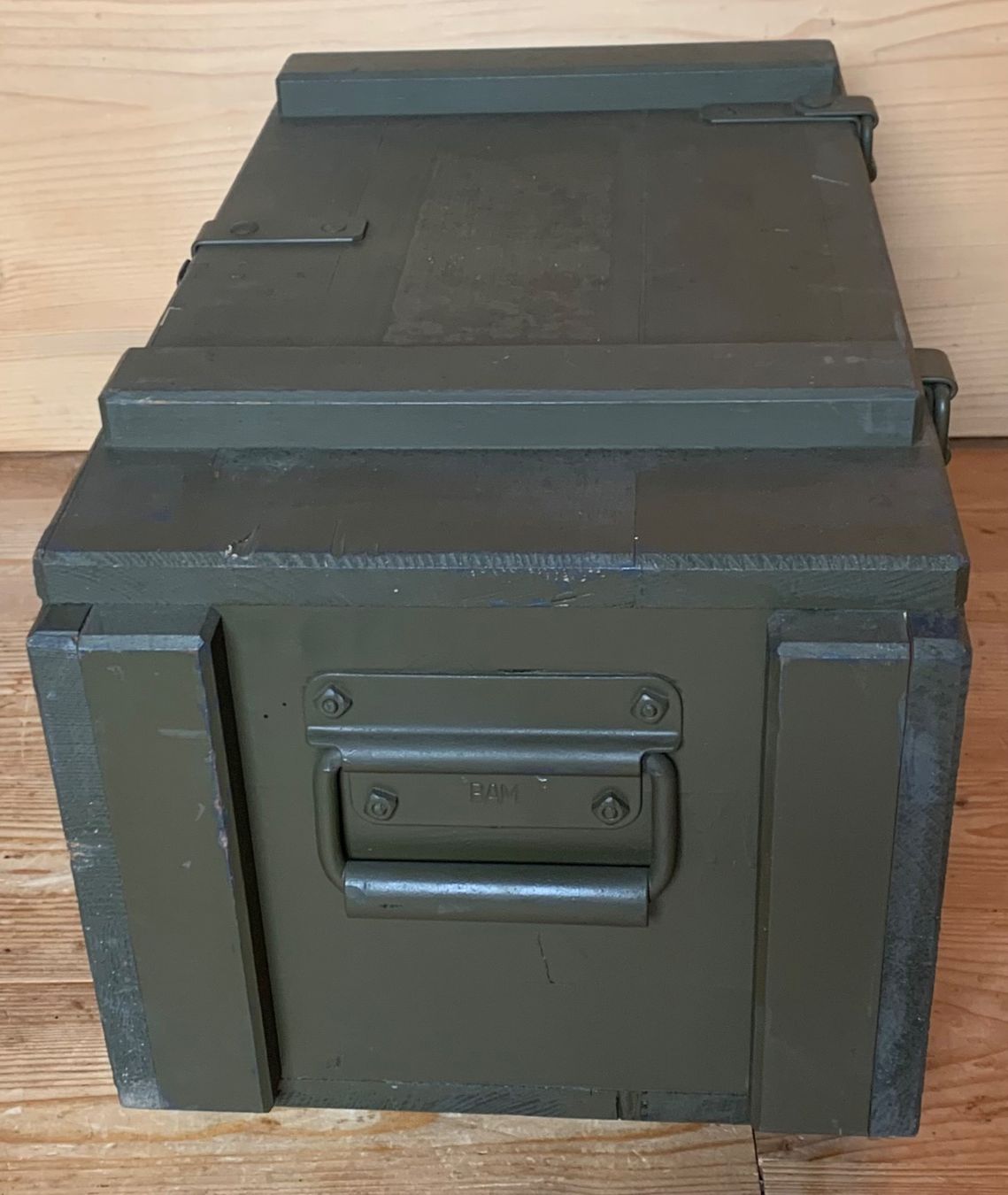 Casse di trasporto: Holzkiste Nr 270 der CH Armee – Usato da Goldingen venduto da Bergler012 2