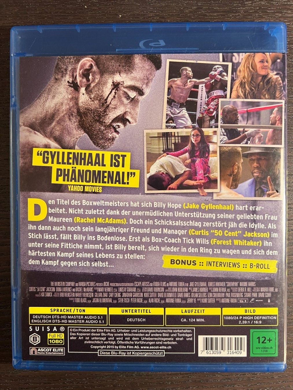 Tutti i DVDs: Southpaw – Usato da Zürich venduto da Blu-ray_ZH 1