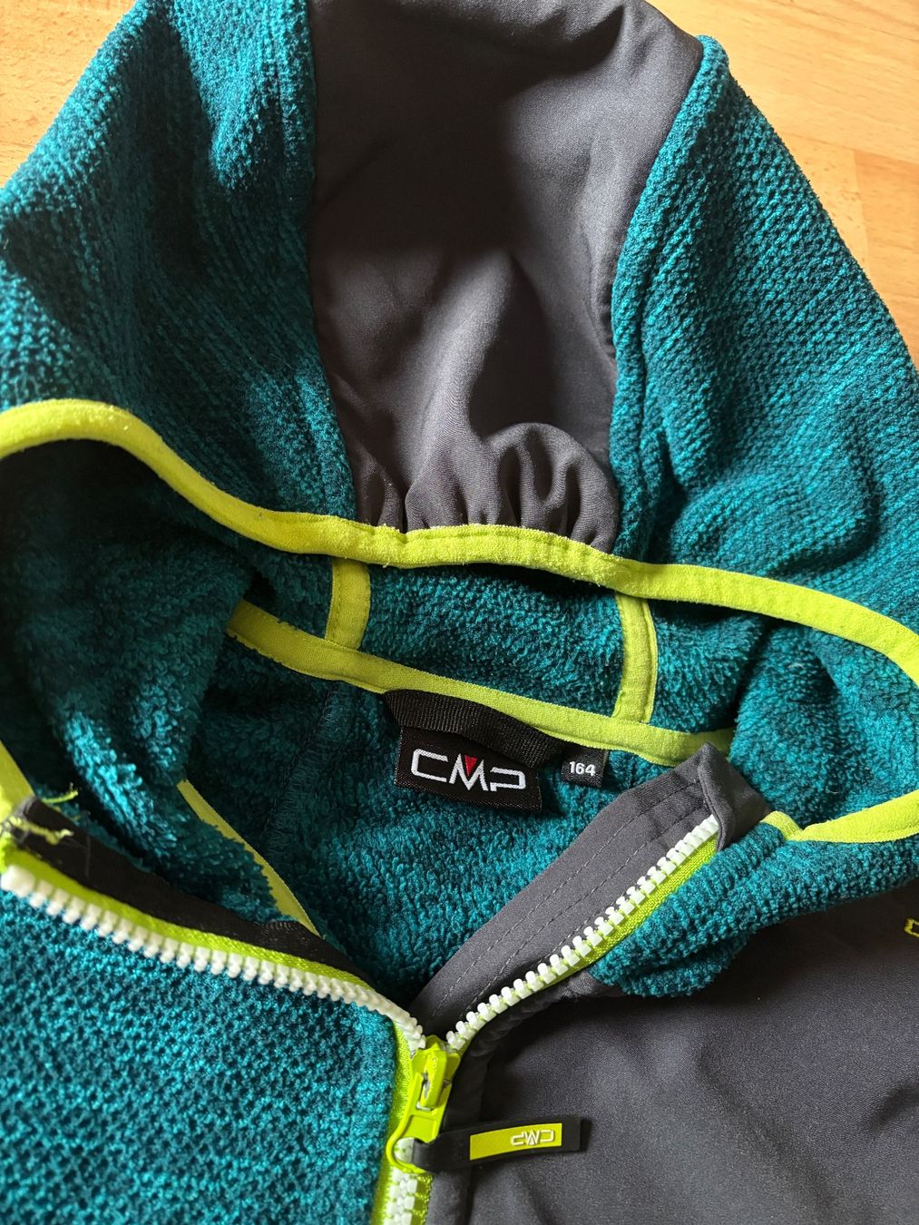 CMP Jacken & Mäntel: Strickfleece Hoodie CMP Kapuzenpullover Gr. 164 – Gebraucht aus Thun von Melpi2010 1