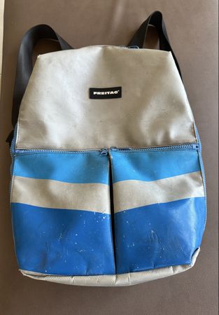 FREITAG‑Rucksack F155 Clapton blau-grau