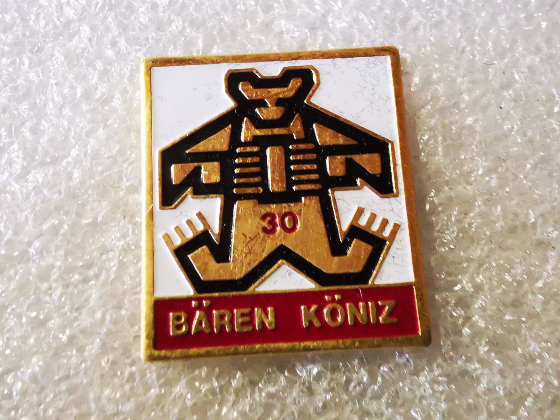 Placchette & Badge: Ansteckpin 149: Bären Köniz – Usato da Oppligen venduto da Pin-Fall-Shop