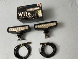 WAS LED-Arbeitsscheinwerfer W136F 4100lm 2 Stk