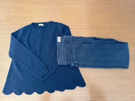 Il Gufo Set Hose und Merino Oberteil
