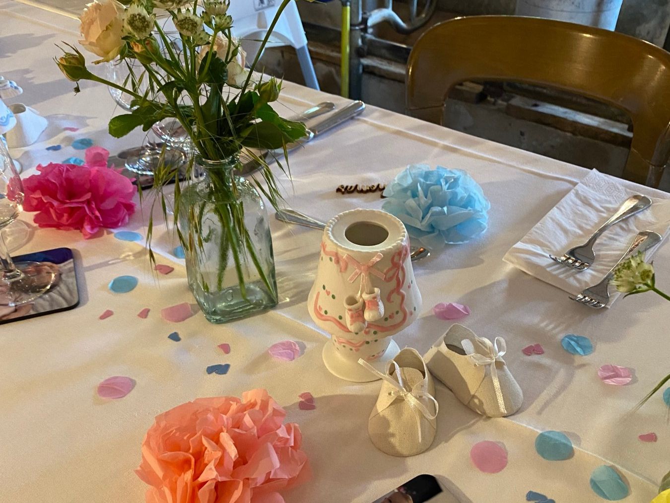 Tutte le decorazioni: Deko Taufe / Babyshower / Gender Reveal – Usato da Langenthal venduto da saelue