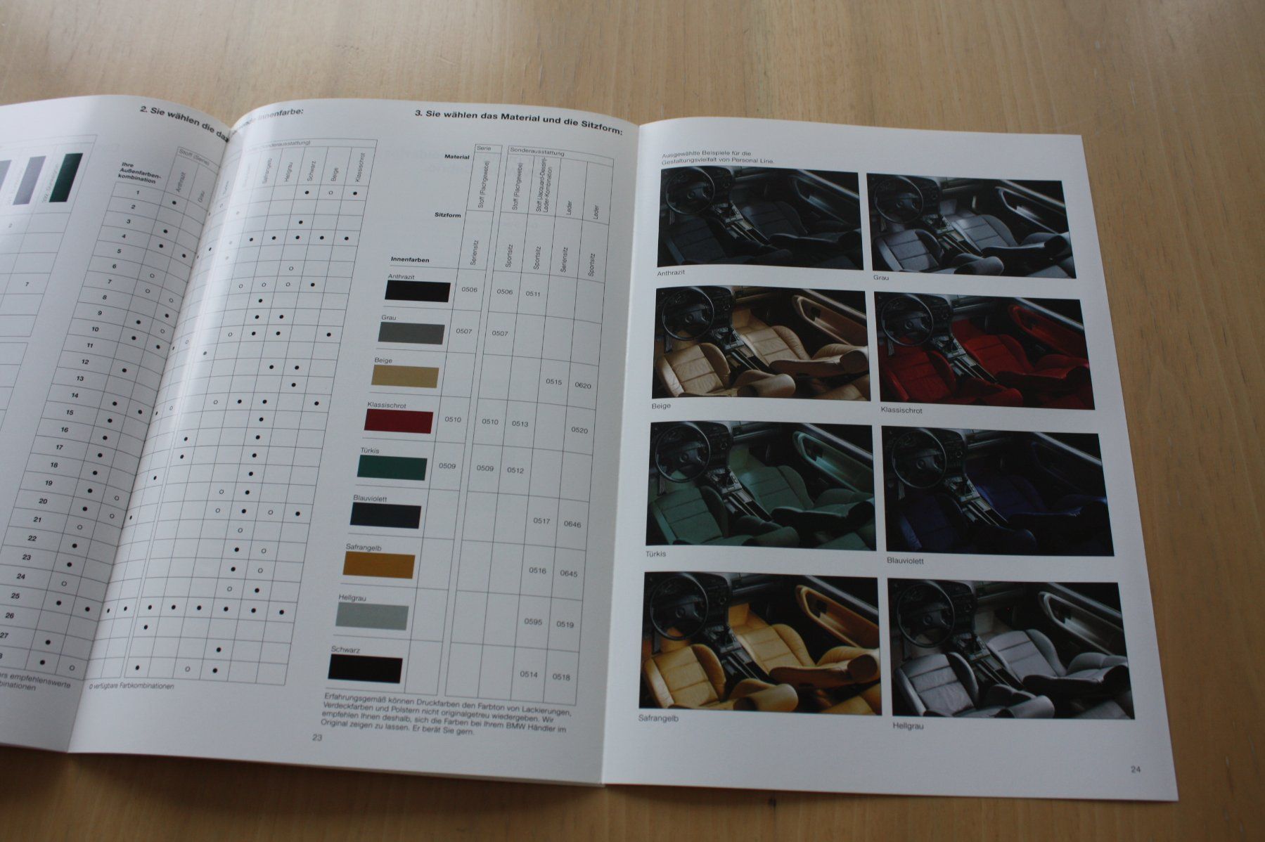BMW Documenti: BMW 3er Cabrio Prospekt 1/1994 – Usato da Wikon venduto da erwin400 8