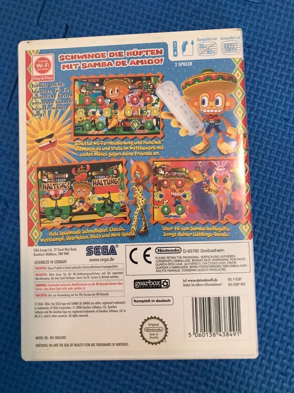Nintendo Giochi: Samba de Amigo Nintendo Wii – Usato da Gossau SG venduto da schlitzerdemon 2
