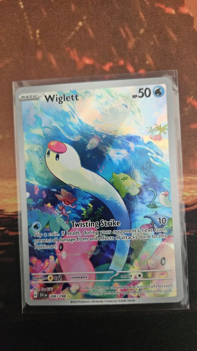 Pokémon Carte collezionabili: wiglett 206/198 – Nuovo (secondo la descrizione) da Castel San Pietro venduto da pie_k8j6