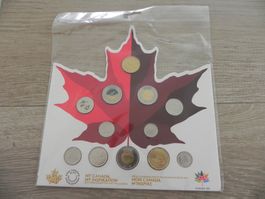 Original Münzenset - Mintset- Canada m'inspire 2017