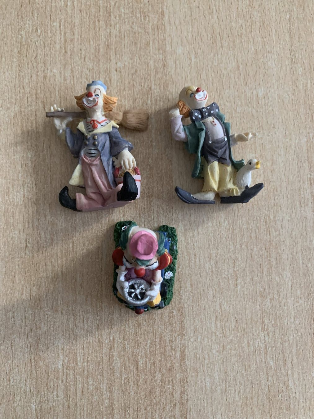 Figuren: 3 Clowns Figuren – Gebraucht aus Reinach BL von Grolifcb