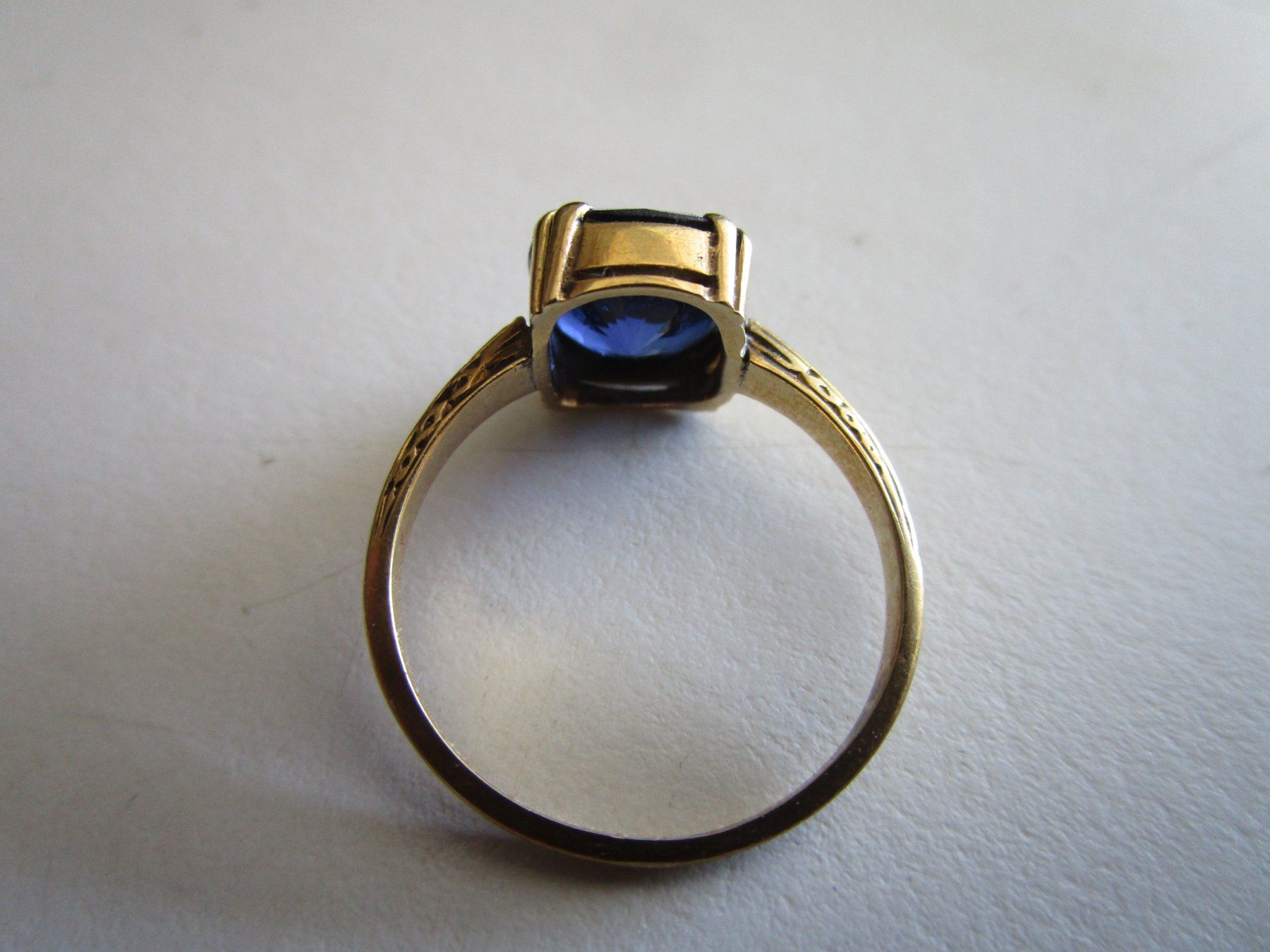 Anelli: Antiker Ring mit Stein  Gold 750 – Usato da Heimberg venduto da Lupo57 2