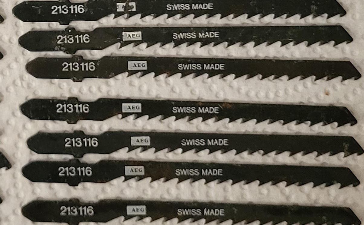 AEG Seghe: Stichsägeblatt AEG Swissmade – Usato da St Gallen venduto da keller020 1