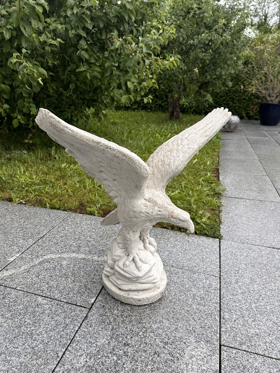 Statuette:  Adler Gartenfigur Stein – Usato da Neuenkirch venduto da Soccer4 1