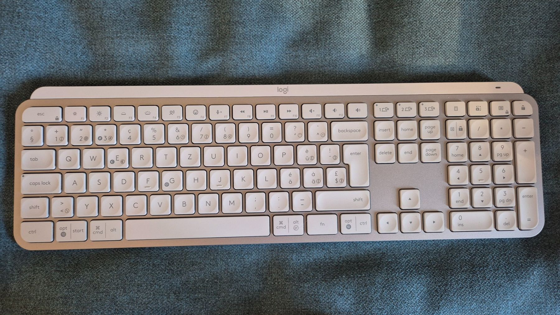 Logitech Tastiere: Logitech MX keys S - pale grey – Difettoso da Biel / Bienne venduto da Fxflo