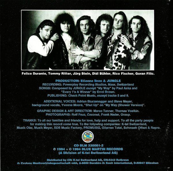CDs: Jungle – Nuts - Vergriffene Swiss Rock! - b – D'occasion à Brittnau par Zibu 3