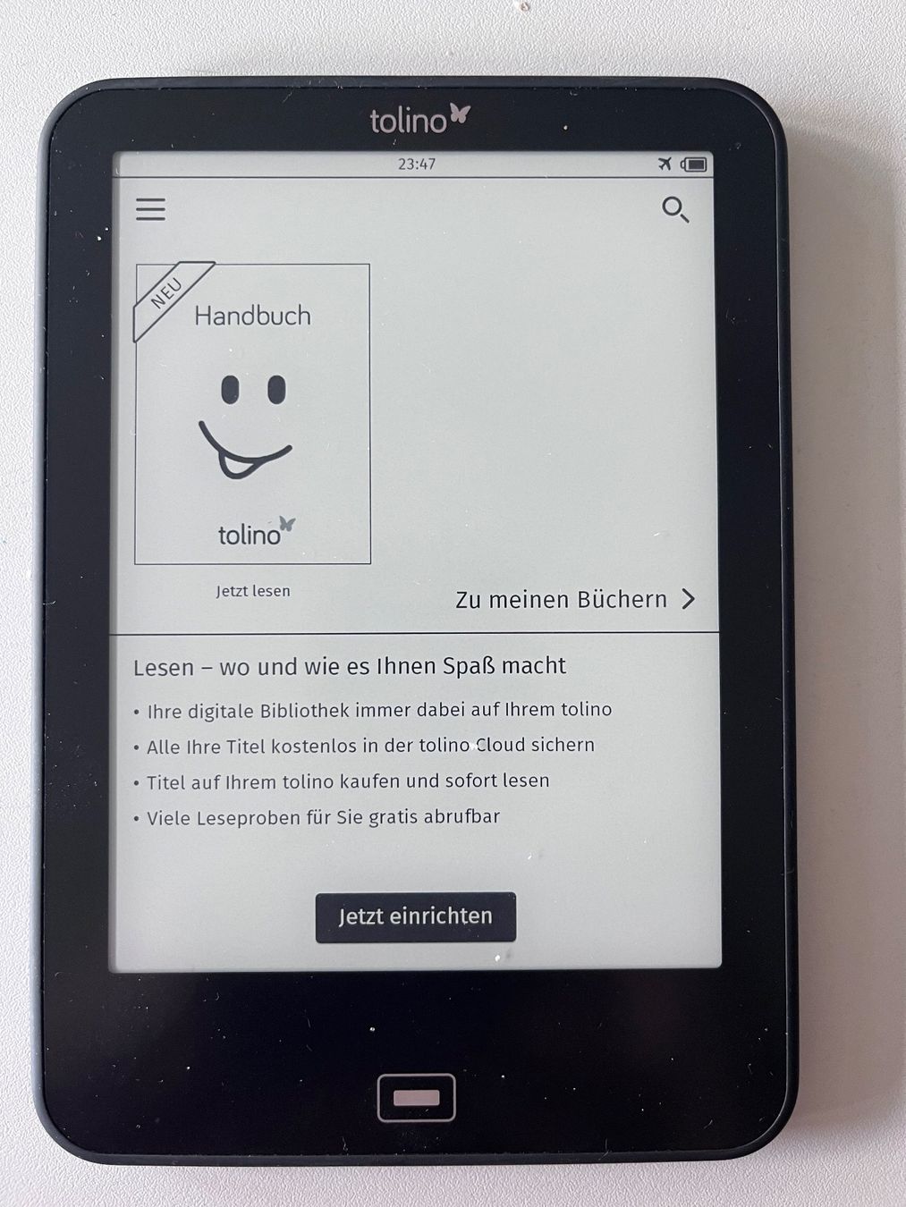Tolino Tablet PC: Tolino Shine – Usato da Basel venduto da pat_yp5k