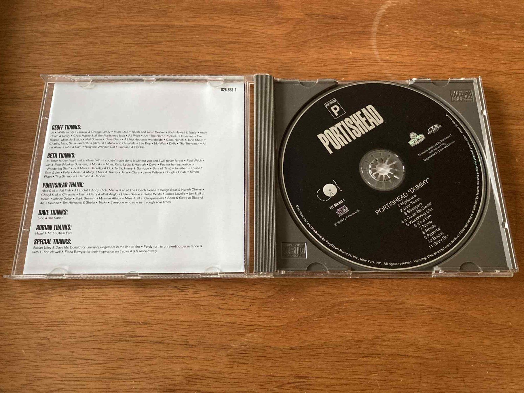 CDs: Portishead – Dummy CD – D'occasion à Lausanne par sim_bc8q 2