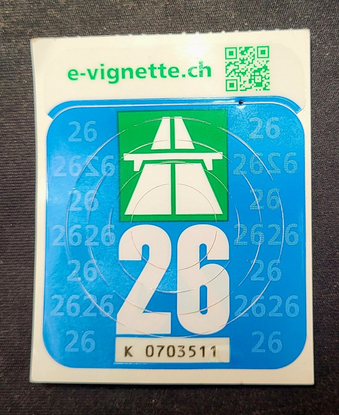 Autobahnvignetten: Autobahn Vignette 2026 – Neu (gemäss Beschreibung) aus Ostermundigen von boc_9g7q