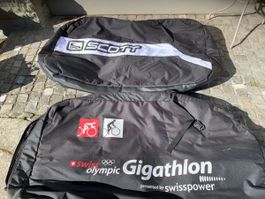 2x Scott Bike Bag, Velo-Tragetasche, swiss olympic-Gigathlon