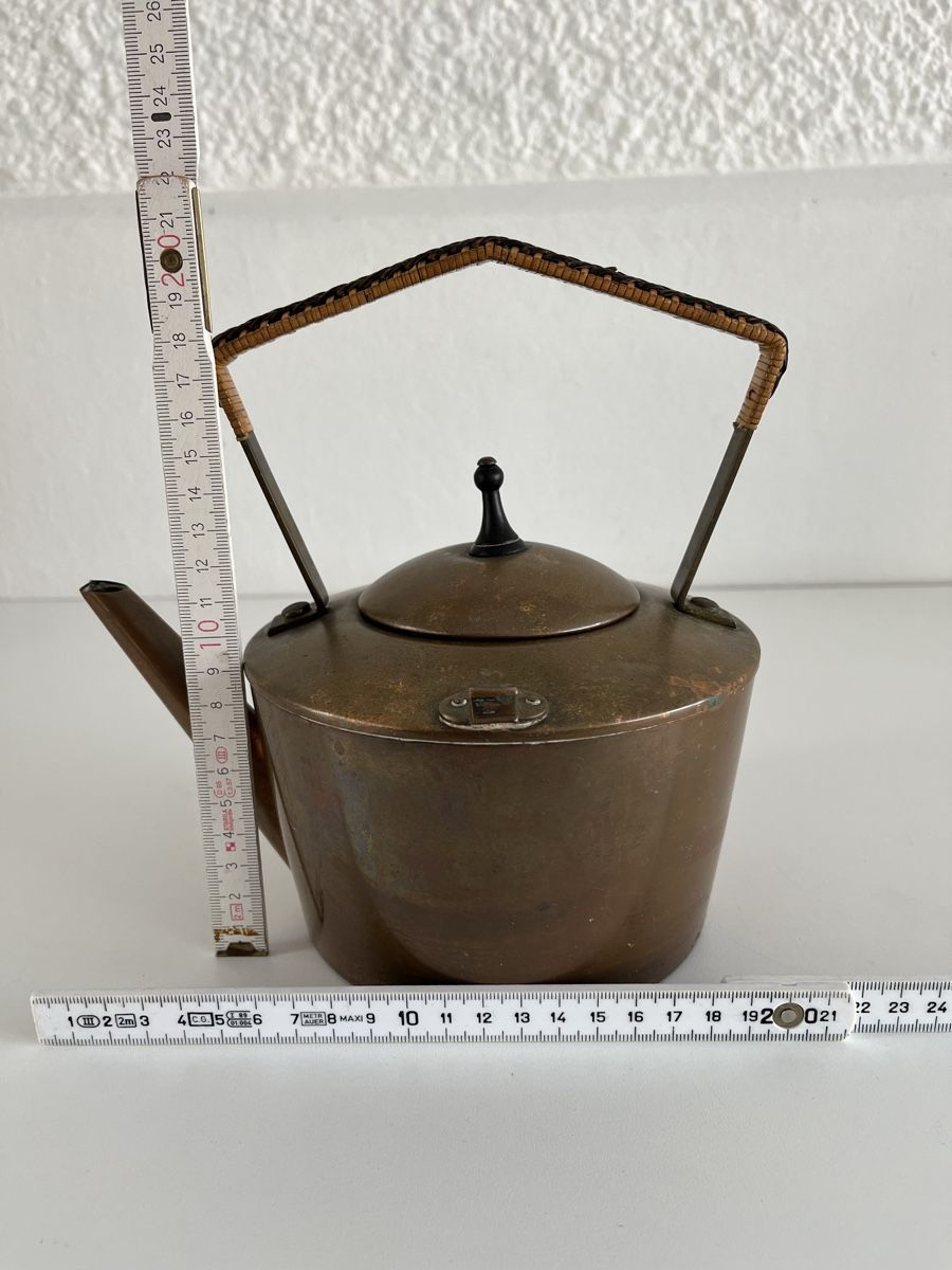 WMF Teiere: Art Deco Kupfer Teekanne WMF – Usato da Wetzikon ZH venduto da seli03 9