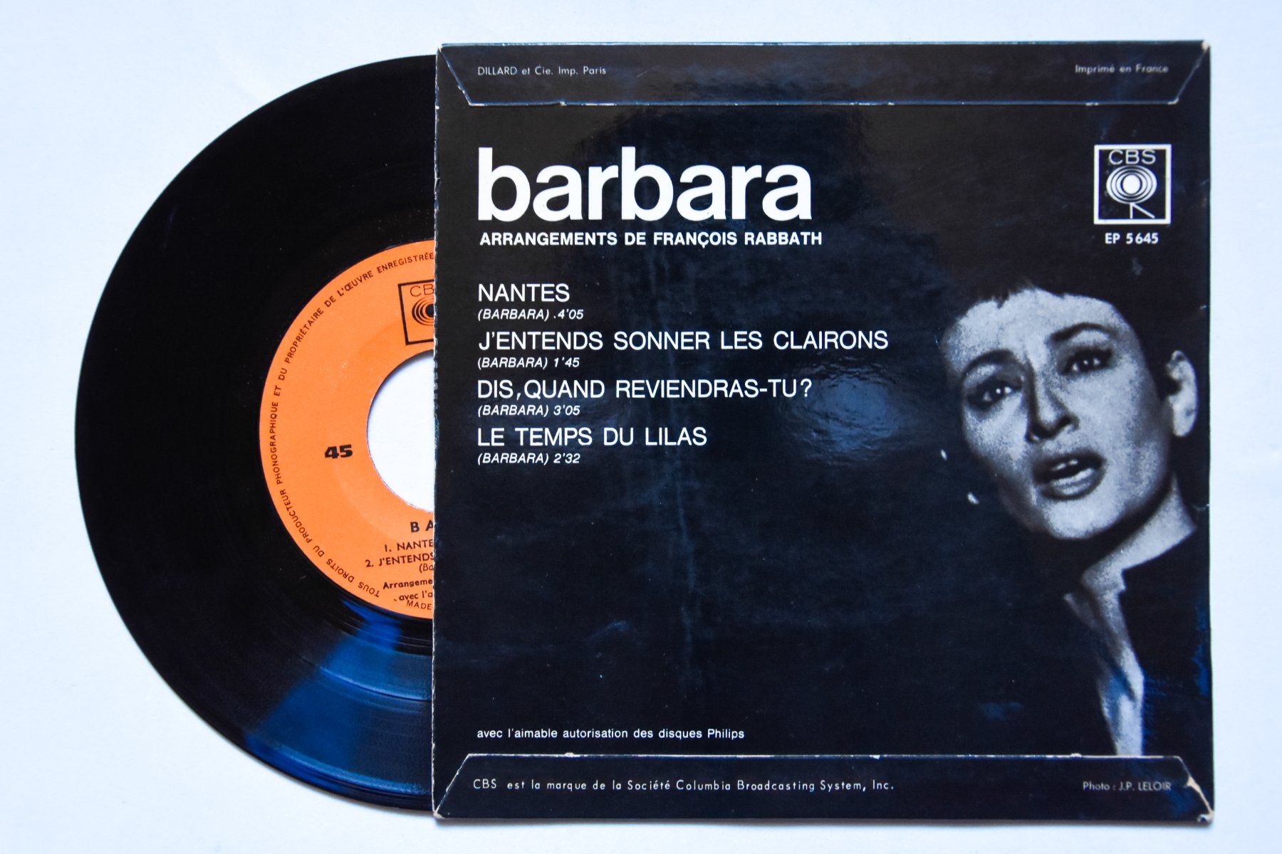 Dischi in vinile: Barbara - Nantes (EP) – Usato da Belmont-sur-Yverdon venduto da ag97 1