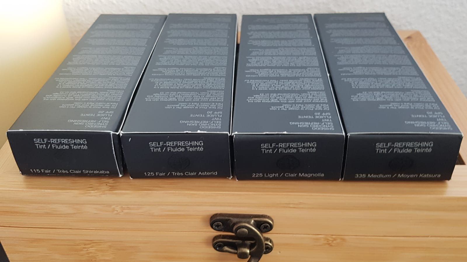 Make-up: Shiseido Synchro Skin Self-Refreshing  Fluid spf20 4Töne.. – Nuovo e nell'imballaggio originale da Zürich venduto da ata_c8nh 1