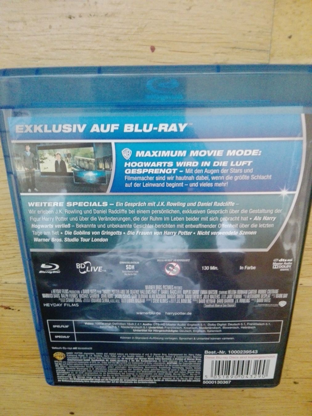 Tutti i DVDs: Harry Potter und die Heiligtümer des Toder (Teil 1 + 2) – Usato da St.Gallen venduto da elk2022 4