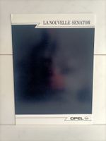 Brochure Catalogue Opel Senator 1987 (Suisse)