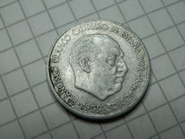 Spanien 10 Centimos, 1959