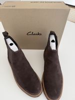 Clarks Clarkdale Easy Chelsea-Stiefel Aus Wildleder - Braun